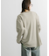 ワッフルボーダーロングTシャツ