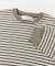 ワッフルボーダーロングTシャツ