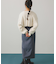 ボタンディテールスカート