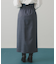 ボタンディテールスカート