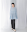 normment　COTTON VOIL TIERED TUNIC