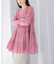 normment　COTTON VOIL TIERED TUNIC