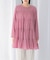 normment　COTTON VOIL TIERED TUNIC