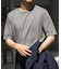 『WEB限定』『XLサイズあり』リネン混カノコクルーTシャツ