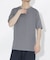 『WEB限定』『XLサイズあり』リネン混カノコクルーTシャツ