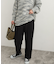 ダブルクロストラウザー