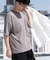 『接触冷感』『XLサイズあり』Cool TouchシルケットTシャツ