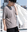 『接触冷感』『XLサイズあり』Cool TouchシルケットTシャツ