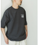 『別注』MANHATTAN PORTAGE×DOORS　フットボール オーバーサイズTシャツ