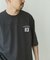 『別注』MANHATTAN PORTAGE×DOORS　フットボール オーバーサイズTシャツ