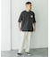 『別注』MANHATTAN PORTAGE×DOORS　フットボール オーバーサイズTシャツ