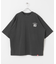 『別注』MANHATTAN PORTAGE×DOORS　フットボール オーバーサイズTシャツ