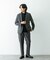 『イージーケア』LIFE STYLE TAILOR　メランジトロストレッチジャケット