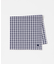LIFE STYLE TAILOR　チェック柄コットンハンカチ