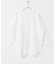ポンチ8分袖ラウンドヘムTシャツ