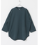 ポンチ8分袖ラウンドヘムTシャツ