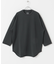 ポンチ8分袖ラウンドヘムTシャツ