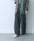 フラップポケットワイドパンツ
