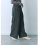フラップポケットワイドパンツ