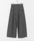 フラップポケットワイドパンツ