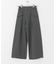 フラップポケットワイドパンツ