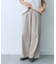 フラップポケットワイドパンツ