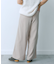 フラップポケットワイドパンツ