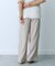 フラップポケットワイドパンツ