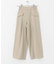 フラップポケットワイドパンツ