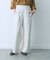 フラップポケットワイドパンツ