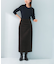 le　CORDUROY H-LINE SKIRT