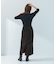 le　CORDUROY H-LINE SKIRT
