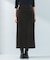 le　CORDUROY H-LINE SKIRT