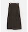 le　CORDUROY H-LINE SKIRT