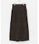 le　CORDUROY H-LINE SKIRT