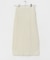 le　CORDUROY H-LINE SKIRT