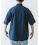 ATON　COTTON LAWN OS SHORT-SLEEVE SHIRTS