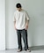 ミラノリブシルケット ショートスリーブTシャツ