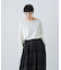 ボートネックロングカットソー