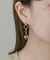 ハートドロップピアス