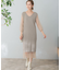 TORRAZZO DONNA　ニット×オーガンジーリバーシブルワンピース