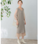TORRAZZO DONNA　ニット×オーガンジーリバーシブルワンピース