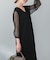 TORRAZZO DONNA　ニット×オーガンジーリバーシブルワンピース