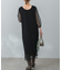 TORRAZZO DONNA　ニット×オーガンジーリバーシブルワンピース