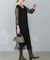 TORRAZZO DONNA　ニット×オーガンジーリバーシブルワンピース