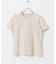 F by ROSSO　リネン混ビスチェ+半袖Tシャツ
