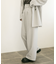 センタープレスハイウエストWIDEパンツ