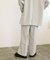 センタープレスハイウエストWIDEパンツ