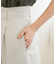 センタープレスハイウエストWIDEパンツ