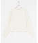 『WEB限定』パフスリーブコンビプルオーバー